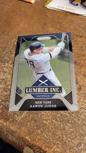 2025 Panini Prizm Baseball Lumber Inc Aaron Judge #LI3 - Foto 1 di 2