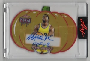 2025 Leaf Metal Halloween Magic Johnson PUMPKIN RED AUTO AUTOGRAPH 2/3 "HOF 02" - Picture 1 of 1