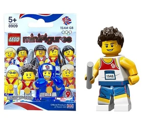 Original LEGO Team GB London 2012 Olympia Minifiguren 8909 Staffelläufer NEU - Bild 1 von 1