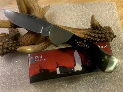 Frost Steel Warrior Choctaw Bufflao Horn Lockback 3 3/4" Pocketknife FSW105CBH - Image 1 of 4