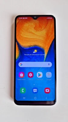 Samsung Galaxy A20e - 32GB - Bianco (Senza operatore) (Dual SIM) con SD 16GB - Immagine 1 di 4