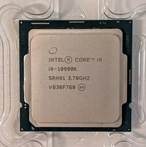 Intel Core i9-10900K SRH91 3,7GHz LGA 1200 10-rdzeniowy procesor CPU *KM - Zdjęcie 1 z 4