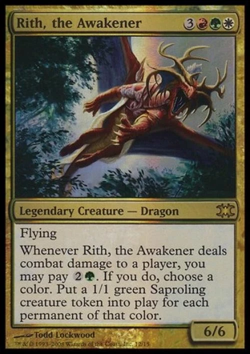MTG English Rith, the Awakener NM Foil From the Vault: Dragons - Image 1 of 1