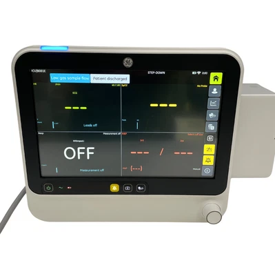 GE B125 Patient Monitor w/ E-Minic Module, Printer Module, and Accessories - Image 1 of 4