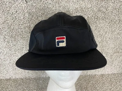 Gorra Fila Snapback para hombre talla única Heritage neopreno 5 paneles cámper negra Foto 1 de 4
