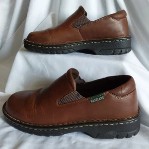 Damen-Slipper braun Leder Eastland Newport bequem Größe 8M Stil: 3180 - Bild 1 von 7