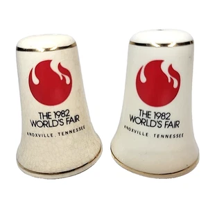 1982 Weltausstellung Knoxville Tennessee Salz & Pfefferstreuer Set Made in USA - Bild 1 von 6