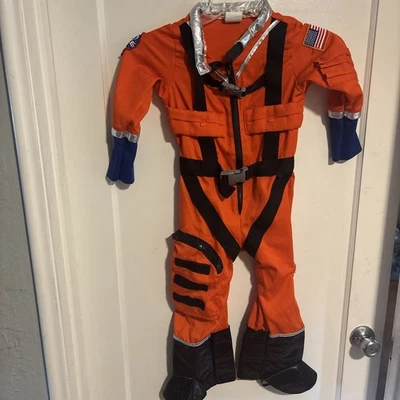 Disfraz de Astronauta NASA Niño Talla 5-6 Naranja Teetet And Co Space Foto 1 de 4