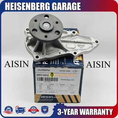 Genuine Water Pump For Honda 2008-2012 Accord EX EX-L LX &Acura 2009-2014 TSX  - Image 1 of 4