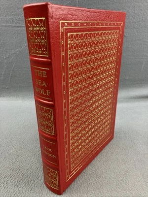 The Sea-Wolf by Jack London (1979 Easton Press Leather Hardcover) Red Collector - Image 1 of 4