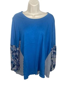 Top de triple amenaza Style & Co para mujer talla grande 0X pintura cachemira venta al por menor $56,50 - Imagen 1 de 8