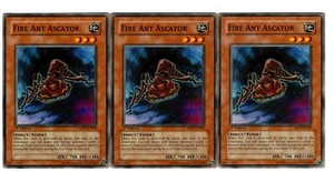 Yugioh - 3X Ascador de hormigas de fuego - Común - 1ª edición - ABPF-EN020 - Casi como nuevo - Imagen 1 de 1