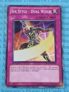 Six Style - Dual Wield EXVC-DE073 Common Yu-Gi-Oh Karte 1. Auflage Neu - Bild 1 von 3