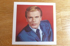 ADAM FAITH MISTER SOFTEE TOP 10 POP STAR CARD 1964 MINT