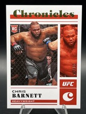 2023 UFC Chronicles Chris Barnett /10 Gold Rookie Card