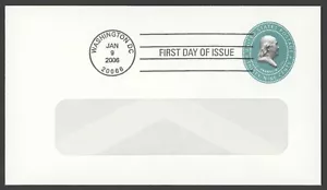 2006 US Scott # U659 39c Benjamin Franklin FDC on #6 Windowed Envelope - Picture 1 of 1