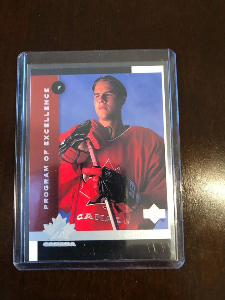 1997-98 Upperdeck UD HCKY Hockey #411 Simon Gagne RC Rookie Team Canada - Image 1 of 1