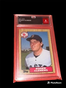 Baseball cards. 1987 Topps. Roger Clemens, BOSTON RED SOX - Picture 1 of 1