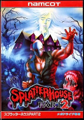 Splatter House Part 2 Mega Drive MD Genesis Japan - Image 1 of 2