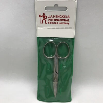 VTG J.A. Henckels International Manicure Straight Scissors Solingen Germany NEW - Image 1 of 3