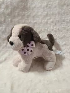 Beppe Little Dog Bruno Plush Animal Brown 8"Long apprx Piesek Bruno - Picture 1 of 6