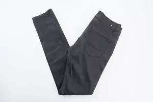 Circle Of Trust Damen Jeans Hose W29 L30 schwarz uni gerade Kunstleder B147 - Bild 1 von 7