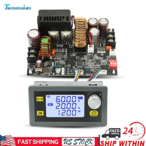XY6020L 20A 1200W DC Power Supply CNC DC-DC Voltage Regulator 6-70V to 0-60V US - Picture 1 of 17