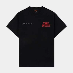 The Wire Code x Shoe Palace Herren Kurzarm T-Shirt schwarz - Größe L - Bild 1 von 4
