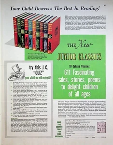 Libros publicitarios impresos vintage de los años 50 clásicos junior 1951 deleitan a niños de todas las edades - Imagen 1 de 1