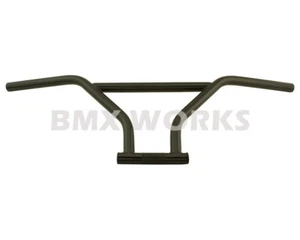 ProBMX Retro Freestyle Black BMX Handlebars 9" Rise x 26.7 Wide Suit Old School - Picture 1 of 1