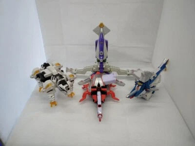 Bandai Power Rangers Samurai Sentai Shinkenger  Tiger Kajiki Kabuto Ika Set - Image 1 of 4