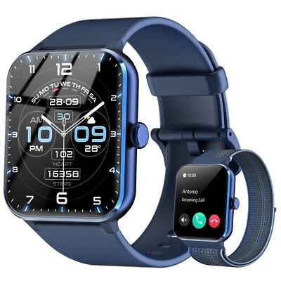 BLACKVIEW Smart Watch Men Women Waterproof Heart Rate Bluetooth for iOS Android Samsung