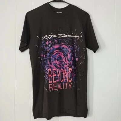 Vintage King's Dominion T-shirt Beyond Reality 90s Tee MEDIUM Coaster Neon 90s - Image 1 of 4