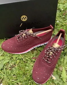 COLE HAAN Damen-Schnürschuh Zerogrand Stitchlite Oxford Lederdetails Gr. 37 - Bild 1 von 5
