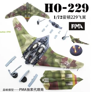 1/72 German Horten HO229 Bomber Flugzeug mit Innenstruktur Modell Spielzeug Neu - Bild 1 von 15