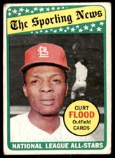 1969 Topps #426 Curt Flood VG St. Louis Cardinals