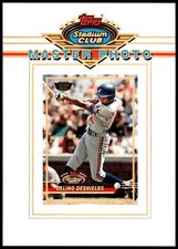 1993 Stadium Club Master Photos Delino DeShields Montreal Expos #NNO