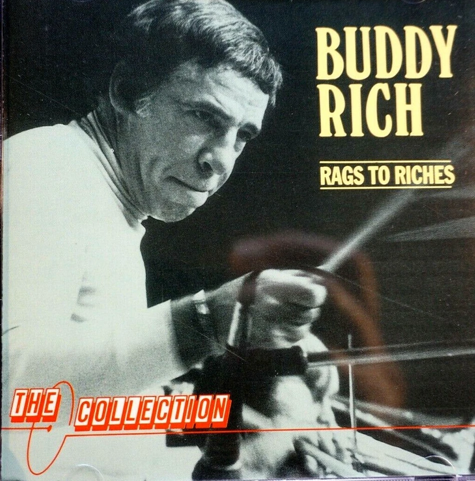 Buddy Rich - Rags To Riches - CD, en muy buena condición Foto 1 de 2