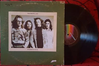 WISHBONE ASH **Wishbone Four** ORIGINAL & VERY SCARCE 1973 Venezuela LP - Image 1 of 4