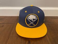 Buffalo Sabres Nhl Hockey Ccm Pro Ok'd Wool Blend Hat Cap - Adult Large/Xlarge