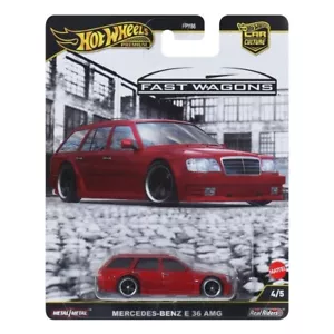 Hot Wheels Premium Mercedes-Benz E 36 AMG Fast Wagons 2025 (In-Stock) New J Mix4 - Picture 1 of 2