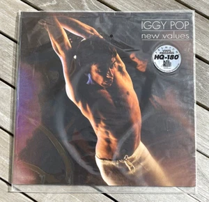 IGGY POP - New Values - RSD 2017 - BLUE/BLACK/GREEN SWIRL LP -SEALED/MINT/IMPORT - Picture 1 of 6