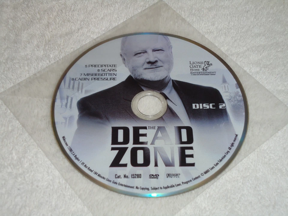 THE DEAD ZONE Season 2 DISC 2 REPLACEMENT DVD only, second 2nd season two - Image 1 of 1