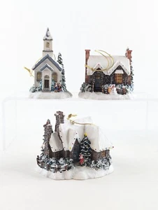 Winter Memories Ornament Collection Set 39207 by Thomas Kinkade - NO COA - Picture 1 of 10