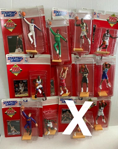 NBA Starting Line Up 1995 Collectible Figures Cover