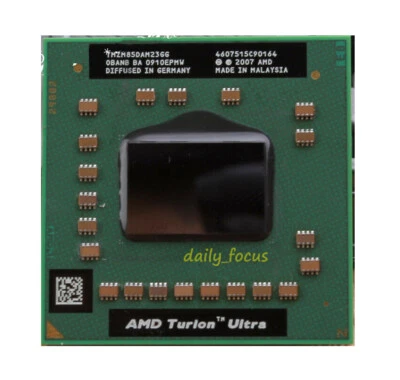 AMD Turion X2 Ultra ZM-85 TMZM85DAM23GG 2.3GHz Socket S1 CPU Processor - Image 1 of 4