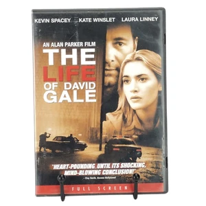 The Life of David Gale DVD 2003 Full Screen Kevin Spacey Kate Winslet - Imagen 1 de 3