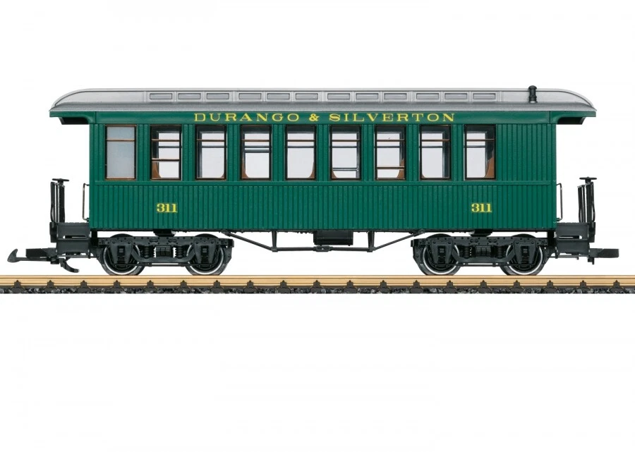 G-Gauge - LGB - D&S RR Passenger Car 36821 - Image 1 of 1