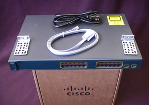 Cisco WS-C3560-24TS-S 3560  **15.0 IOS** CCNA CCNP CCIE Lab 3-YEAR WARRANTY! - Picture 1 of 3