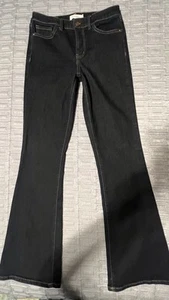 Jessica Simpson Jeans Women's Size 4/27 Denim Dark Wash Blue High Rise Flare - Bild 1 von 8